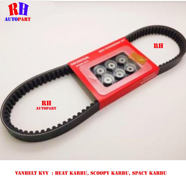 Vanbelt Assy Beat Karbu V Belt Beat Karbu Vanbelt Scoopy Karbu Vanbelt Spacy Karbu V Belt Scoopy KVY