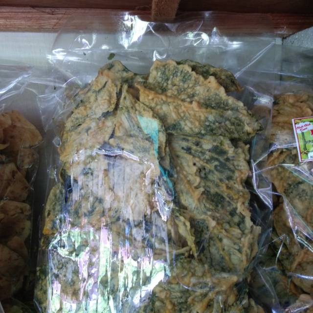 

Keripik bayam