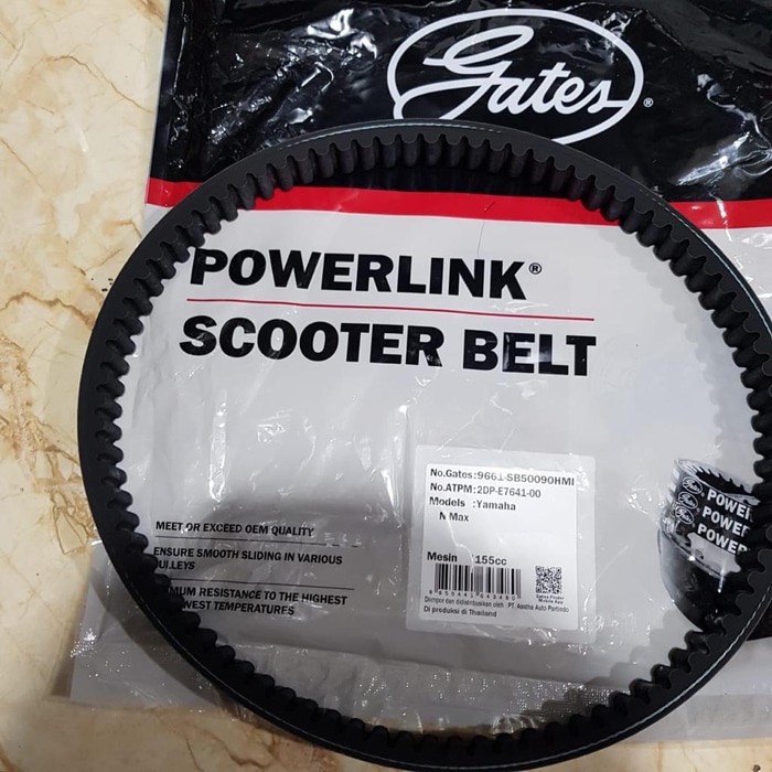 VAN BELT V BELT YAMAHA NMAX ASLI ORI GATES