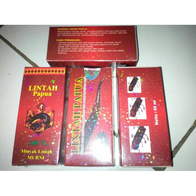 LINTAH MERAH PAPUA 100% AMAN TERPERCAYA ORIGINAL