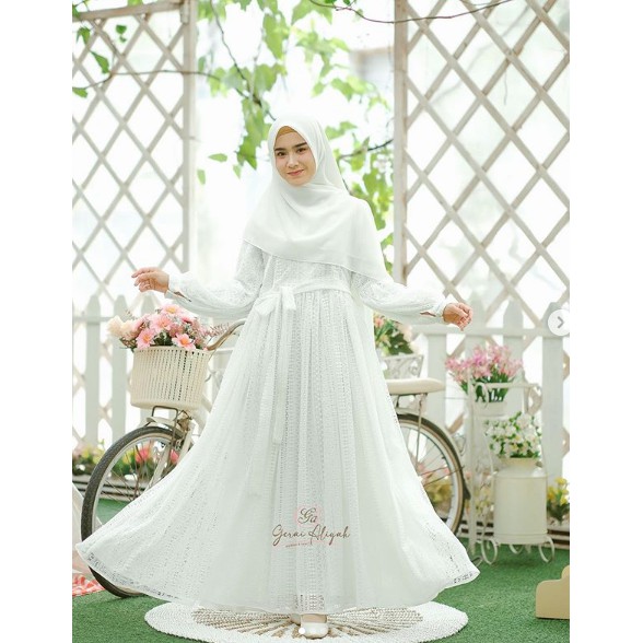 Gerai Aliyah | Arumi Dress vol 2 (Broken White)
