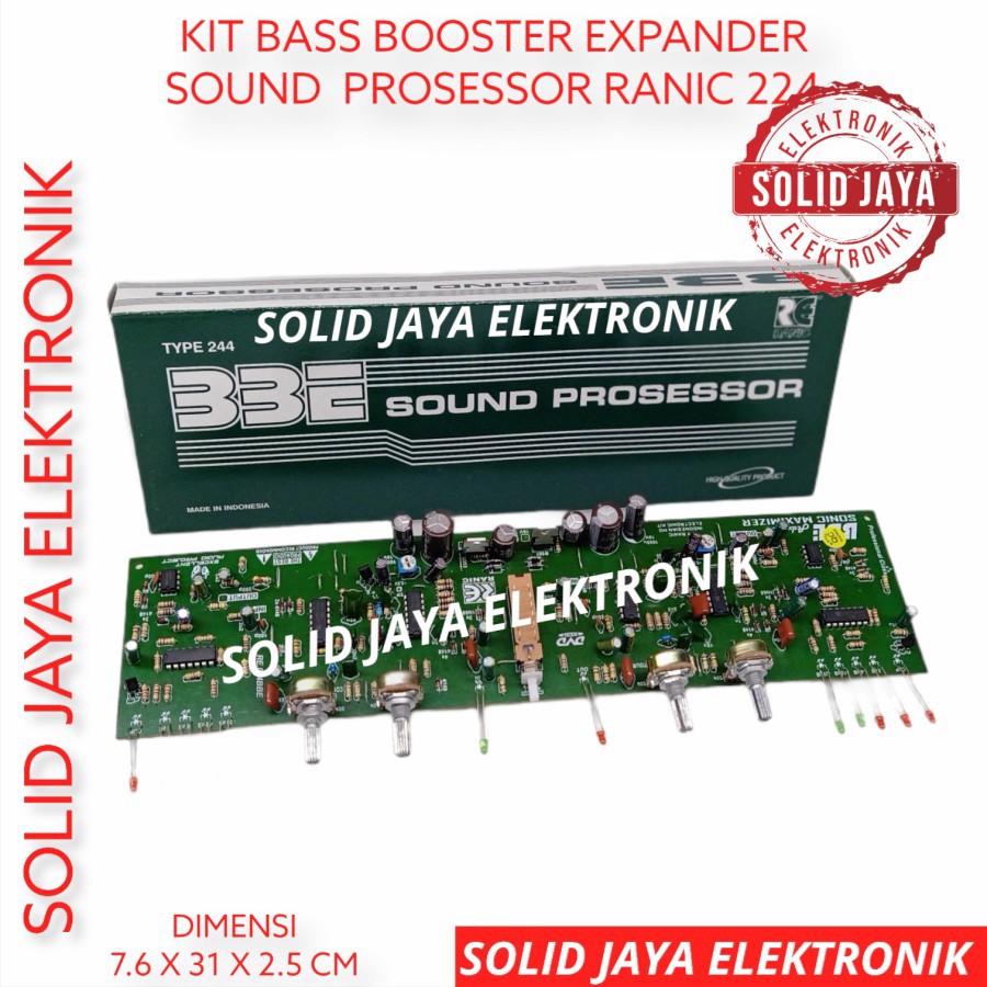 KIT BBE BASS BOOSTER EXPANDER - AUDIO SONIC MAXIMIZER RANIC 224