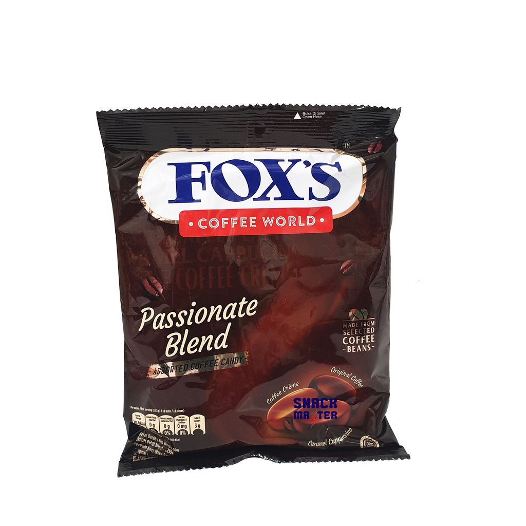 Jual Permen Foxs Zak Kopi Netto Gr Shopee Indonesia