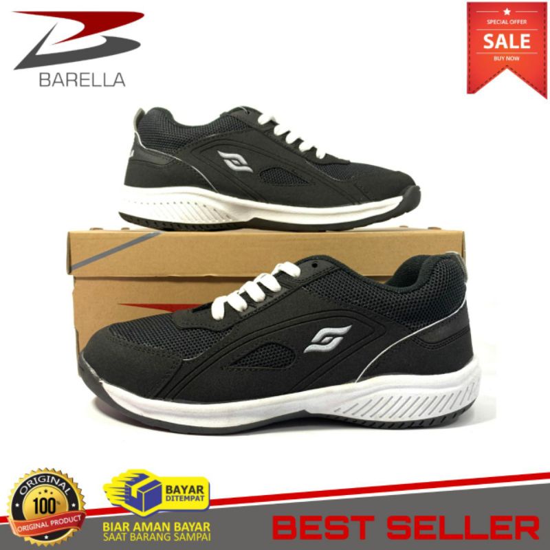 BARELLA sepatu pria badminton-sneaker kasual sport