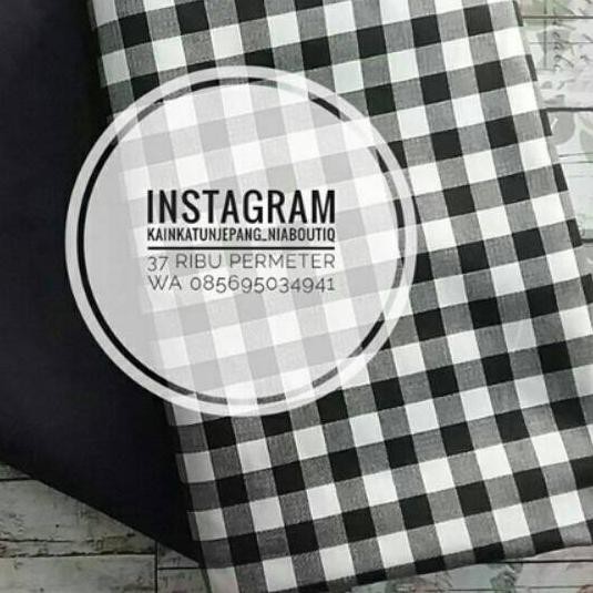 OR I 335 Kain motif kotak catur checker katun jepang OR I 335 Kain motif kotak catur checker katun jepang