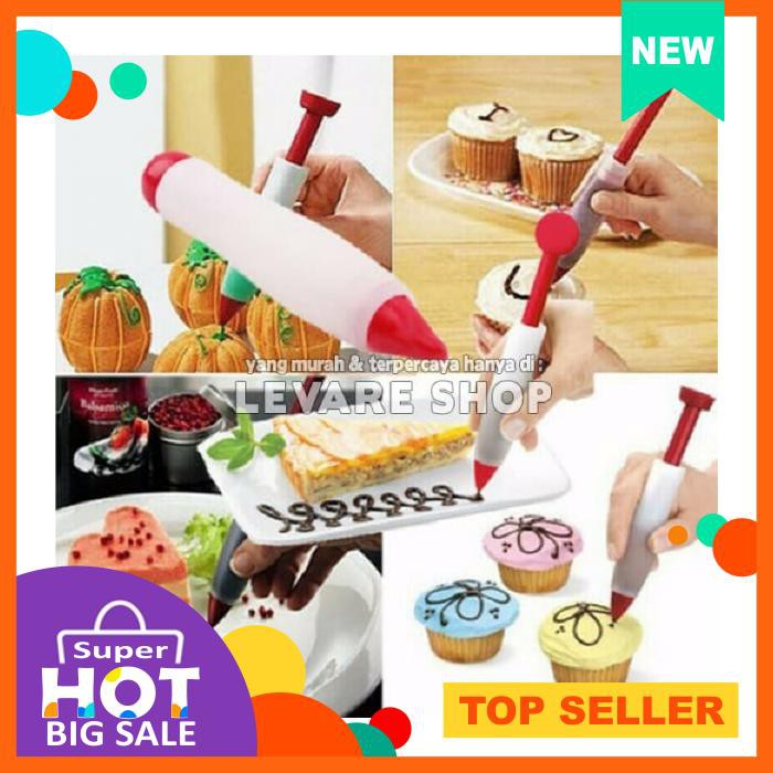 

Food Writing Pen Pulpen Penghias Dekorasi Kue Pena Hias Cupcake Cake