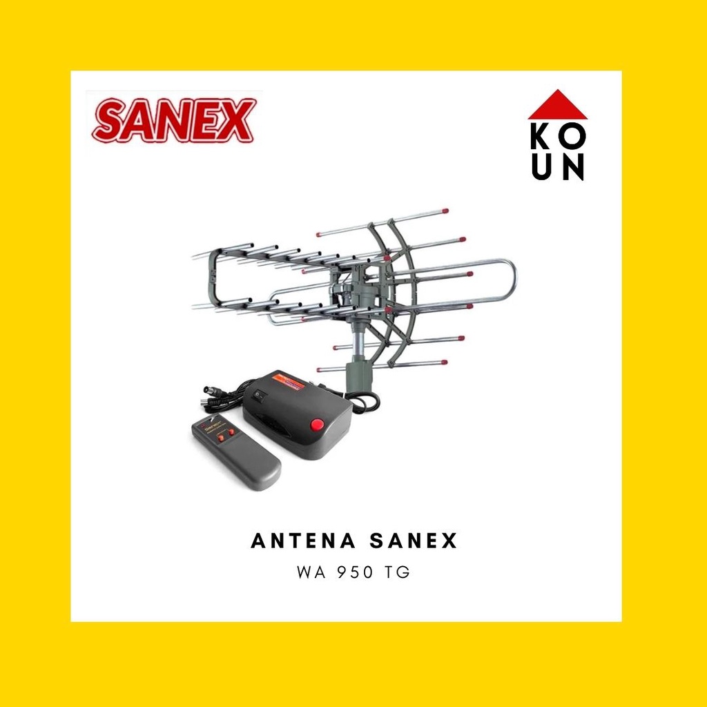 (COD READY) ANTENA REMOTE SANEX WA 950 TG / WA 950TG / WA 850 TG / WA850TG / WA-850 TG + BOOSTER + K