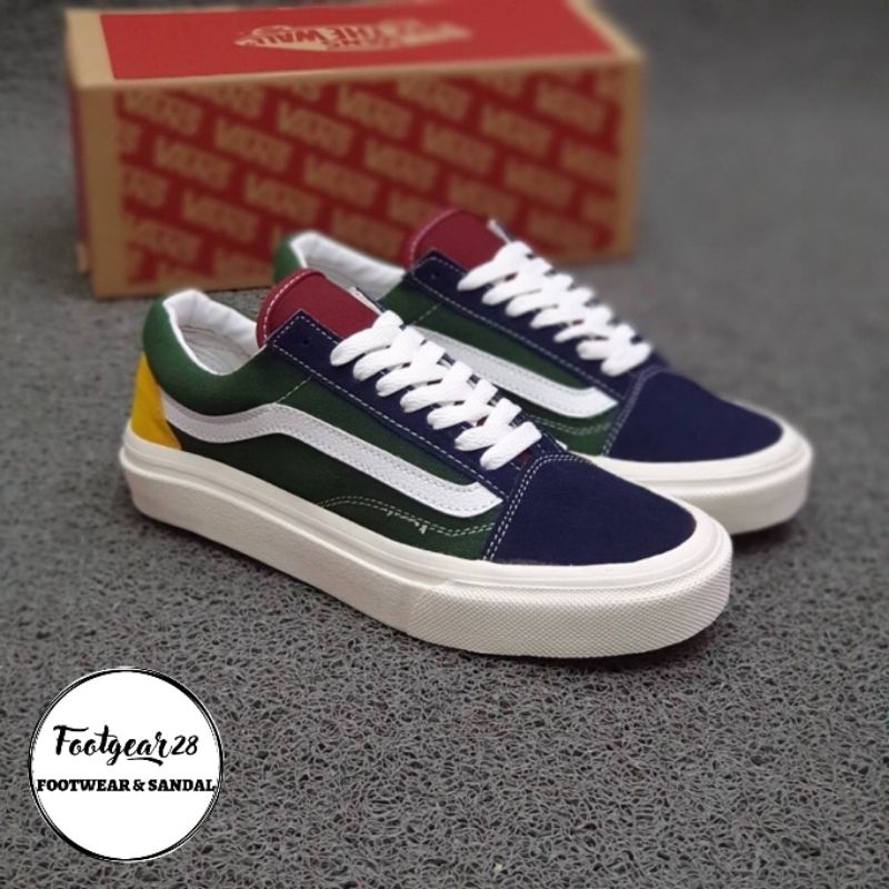 Sepatu Vans Oldskool YATCH CLUB / Vans Rainbow  Premium BNIB / Sepatu Vans Pria dan Wanita / Vans Waffle DT /Vans Termurah
