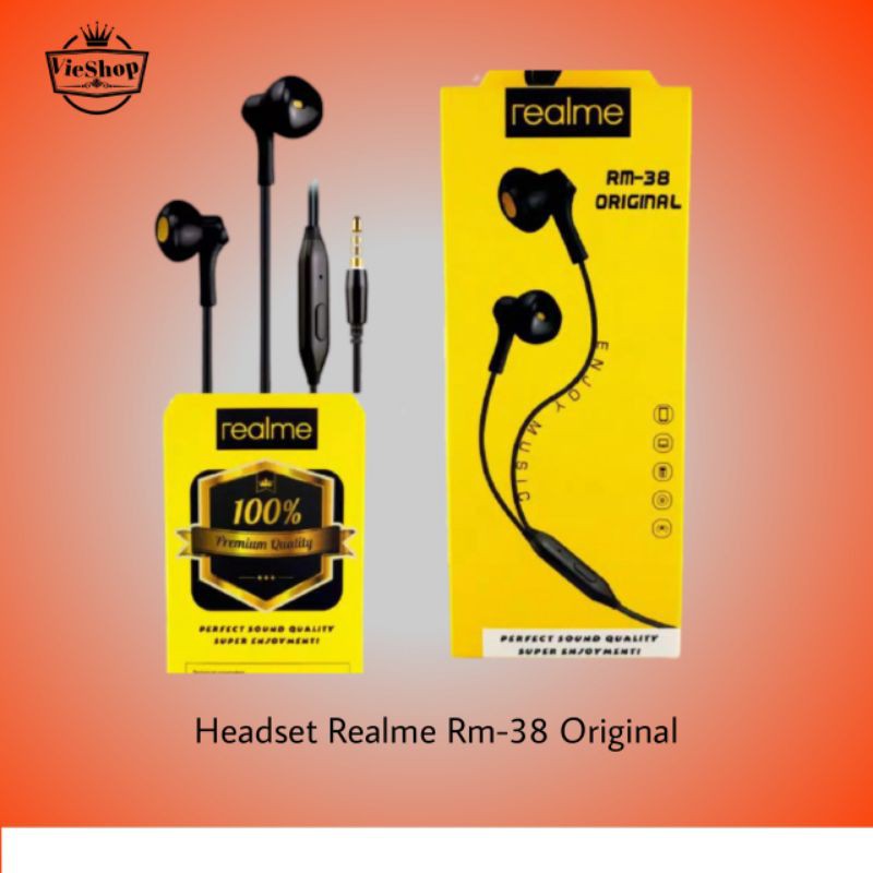 Headset Realme RM-38 Original Superbass