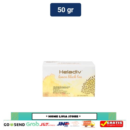 

HELADIV Teh Hitam Celup Rasa Lemon 50 gr