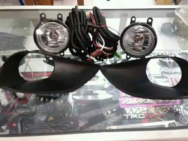 FOGLAMP bumper Vios / LIMO lampu SOROT kabut 2008 - 2012 MODEL ORISINIL DLAA