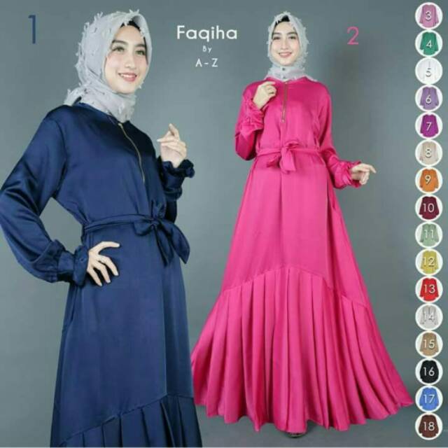 Sale Gamis Syari Muslimah Maxmara polos