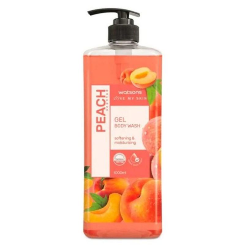 Sabun Watsons 1 liter Peach / sabun mandi