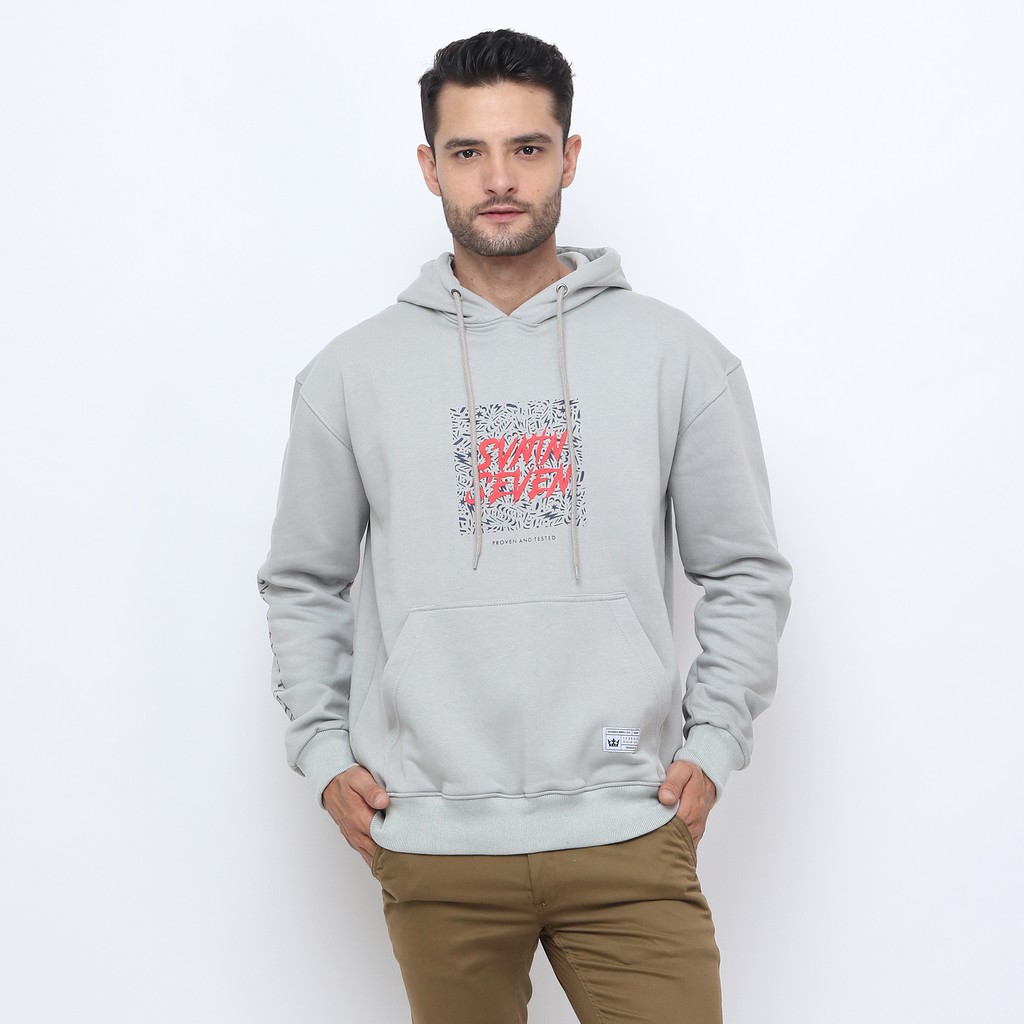 

17Seven Original Sweater Hoodie Jumper Sablon Pria 0088-Bercak