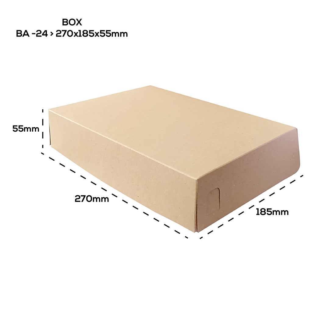 Dus Donat Isi 6 Dus Donat 27X18.5X5.5 (B24K4-Laminasi)