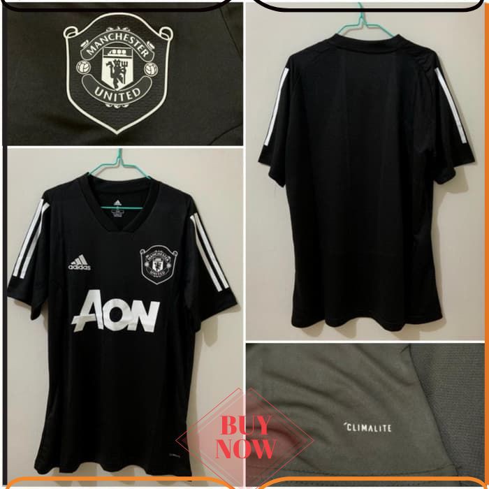 COD-NEW  JERSEY BOLA MU PREMATCH BLACK 2019/2020 GRADE ORI TERBARU IMPORT