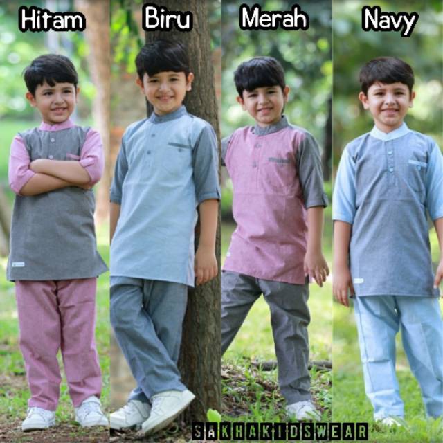BEST SELLER Koko Kurta Nubi Baju Koko Anak by Nubintang