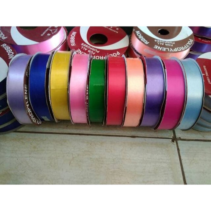 

pita kado jepang polos 3/4 (2cm)