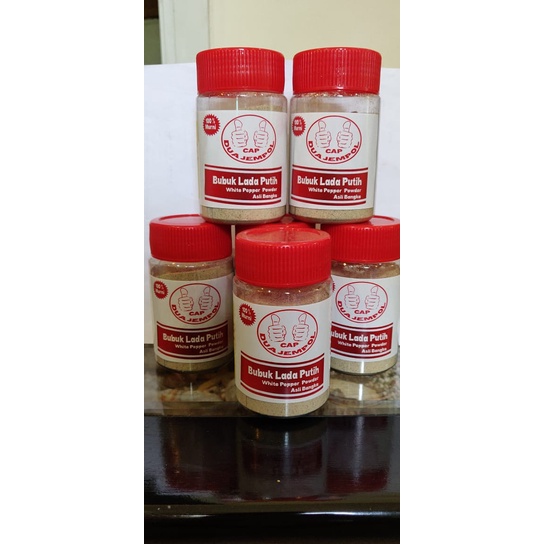 

Lada Halus Bangka bubuk 100 % Home Made, lada putih giling 2 jempol