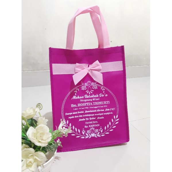 

TAS HAJATAN sablon / tas berkat / tas hantaran