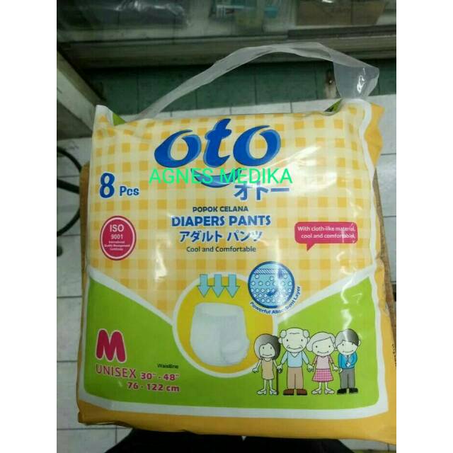 Popok Celana Dewasa Oto M 8