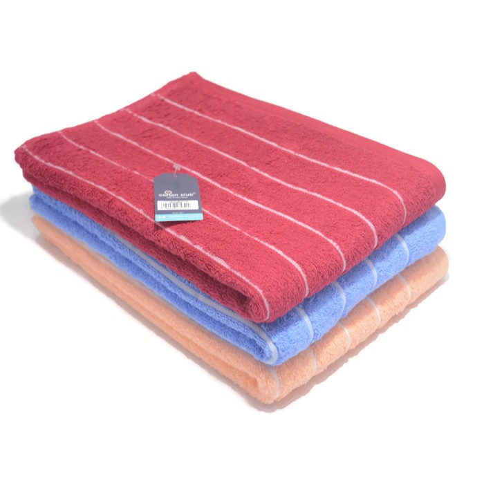 Handuk Mandi Dewasa Terry Palmer Murah / Towel Cotton Club Motif Line 70 x135