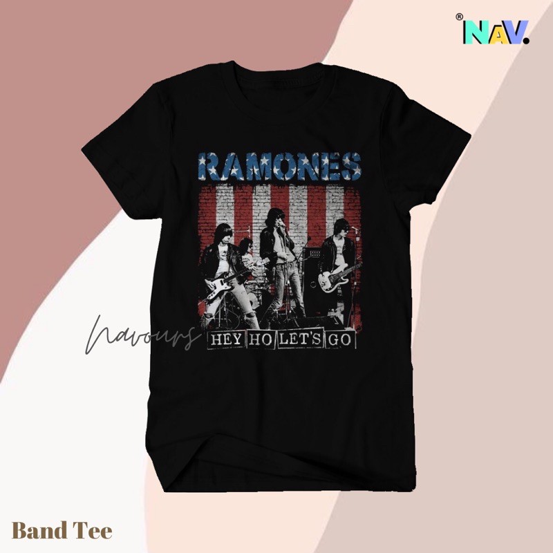 RAMONES / BAND TEES / KAOS BAND