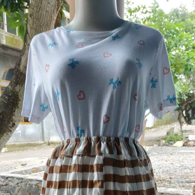 Daster plisket 5 paket