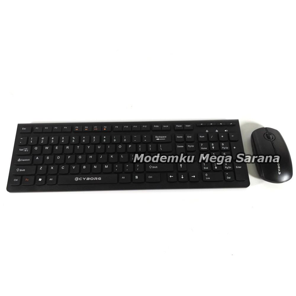 Cyborg Keyboard + Mouse CKW-200 Wireless Slim Combo