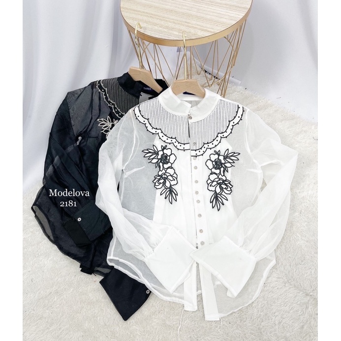 MDLV ~ BM 2181 RUSSELLIA TOP + DALAMAN TANKTOP / ATASAN LENGAN PANJANG CEWEK IMPORT / FASHION IMPORT