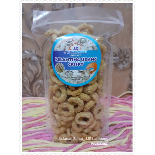 

Kelanting Udang Crispy. Kemasan 100gram 6K pengiriman Kota Bandar Lampung