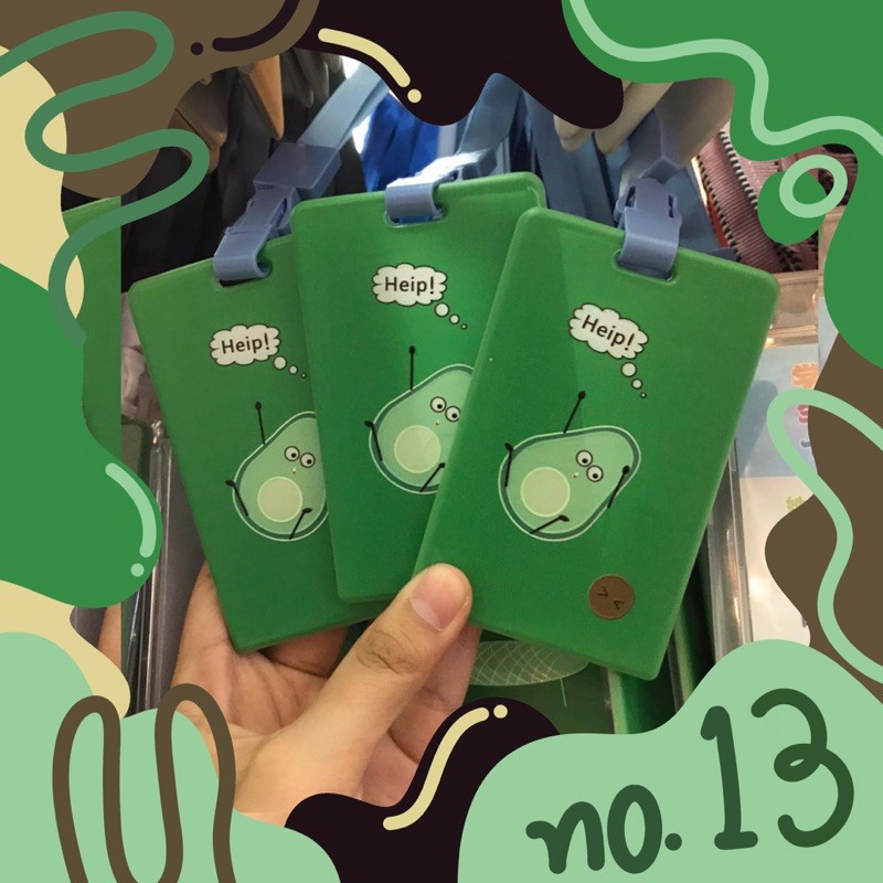 

Name Tag / Lanyard Lucu - Avocado