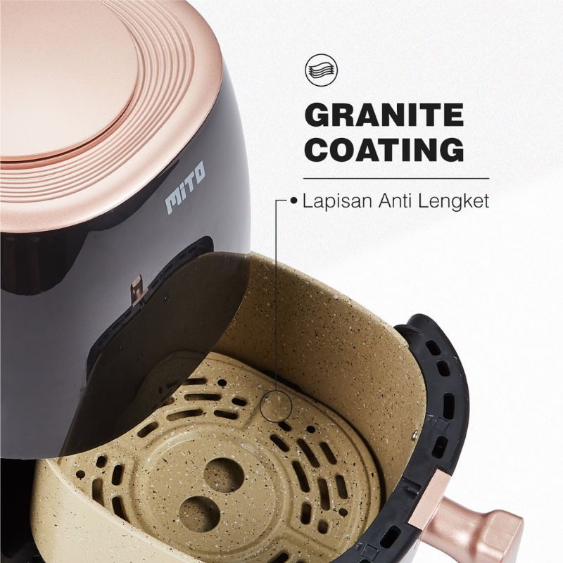 MITO AIRFRYER AF GO / DIGIFRY AF 2 GARANSI RESMI