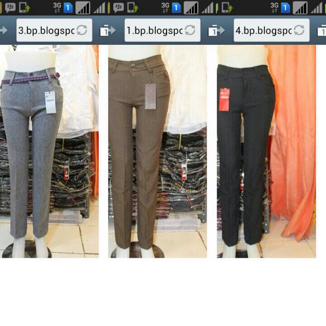 Celana Kulot (Celana kerja) Demost