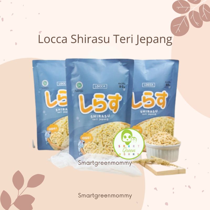 Locca Kremesan Ayam / Locca Ikan Teri Shirasu Teri Jepang Locca Original Teri mirip Rufani / Fukumi Beras Konjac