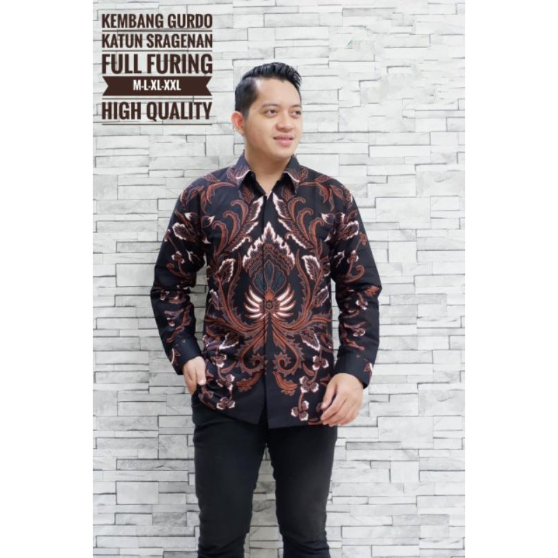 BATIK LENGAN PANJANG KEMBANG GORDO