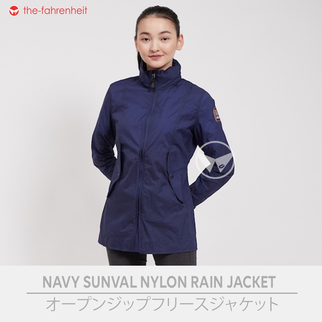 The-Fahrenheit Sun valley waterproof and windproof Helly Hansen Jacket - Navy