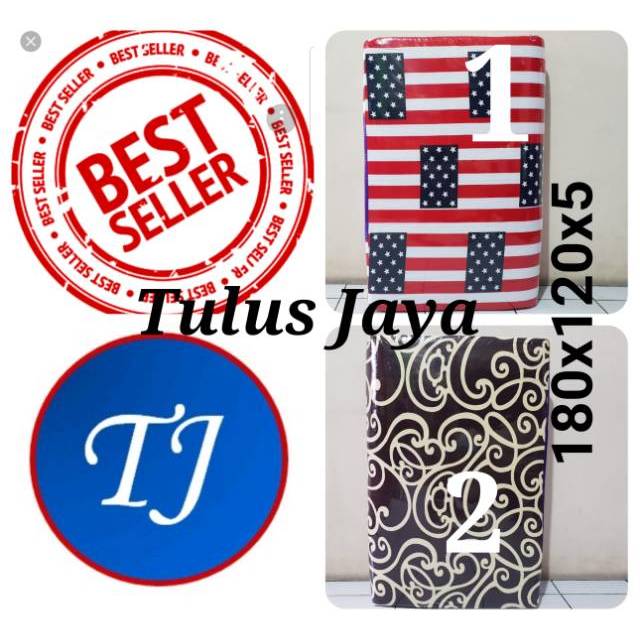 Kasur Lipat/Gulung ADS - Dakron Uk 120