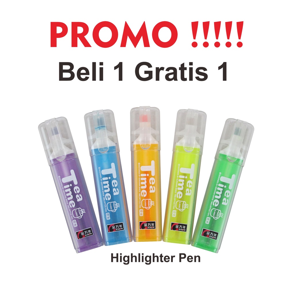 

Stabilo / Highlighter Pen Tea Time