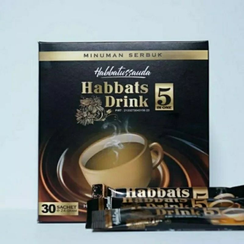 

HABBATS DRINK 5 IN 1 MINUMAN BUBUK HABBATUSSAUDA PER BOX ISI 30PCS