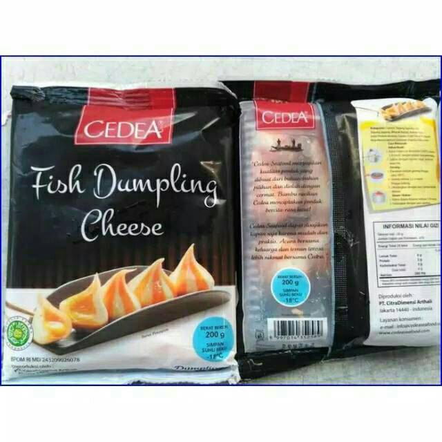 

fish dumpling cheese isi 10