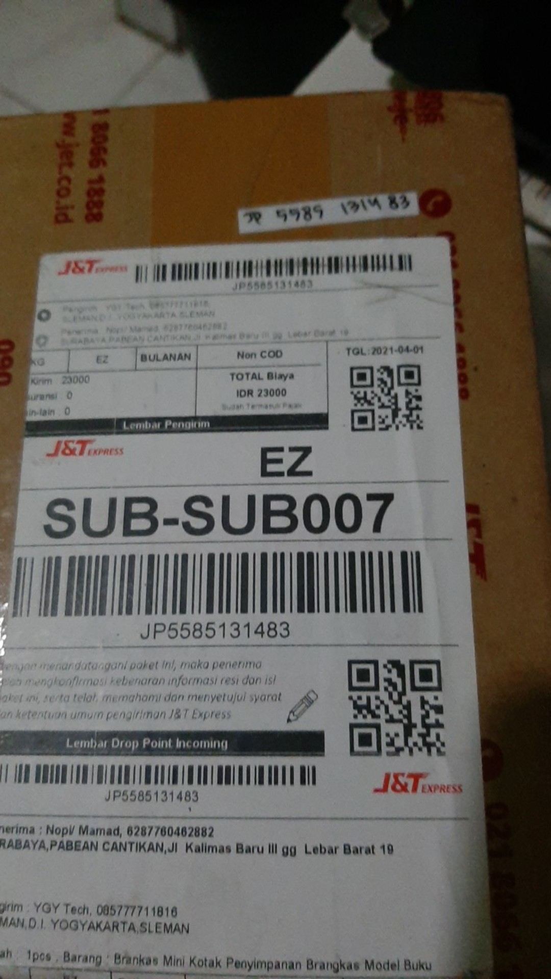 Brankas Mini Kotak Penyimpanan Brangkas Model Buku Kamus