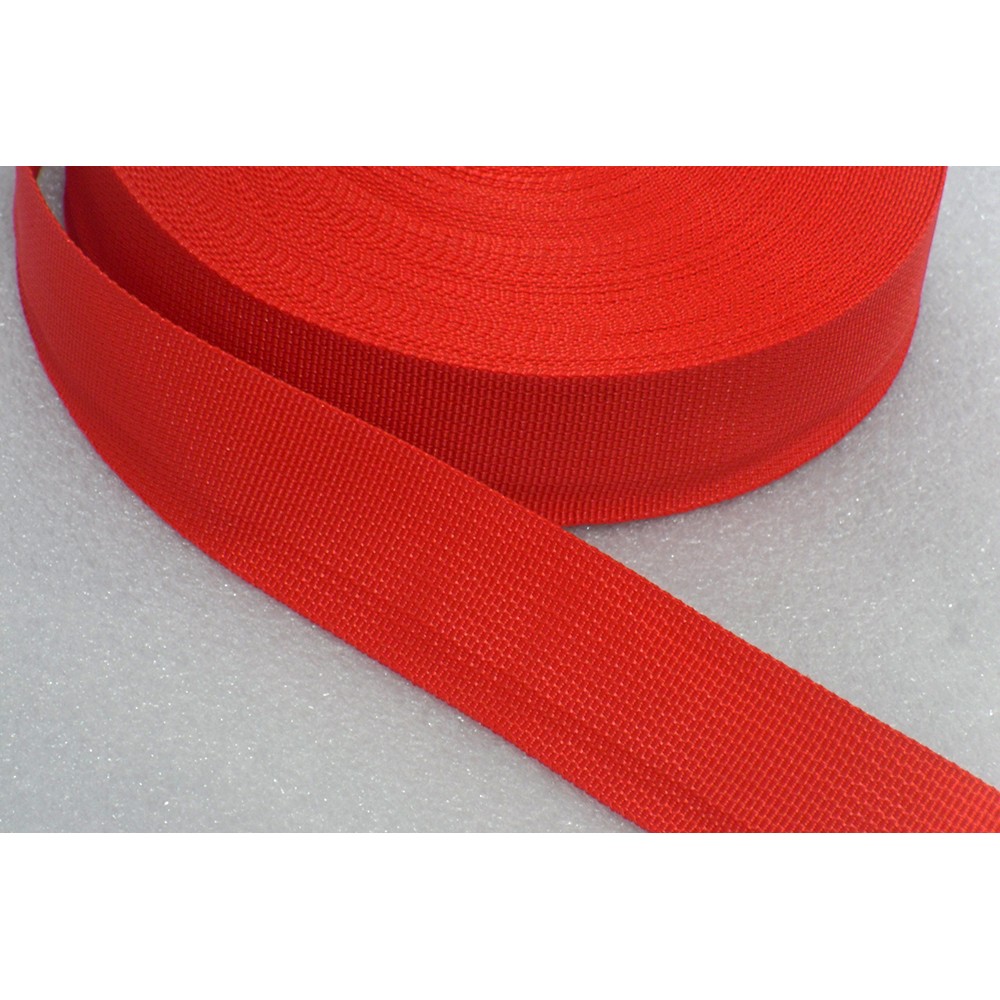 Tali Webbing Tas 3,8 cm Merah