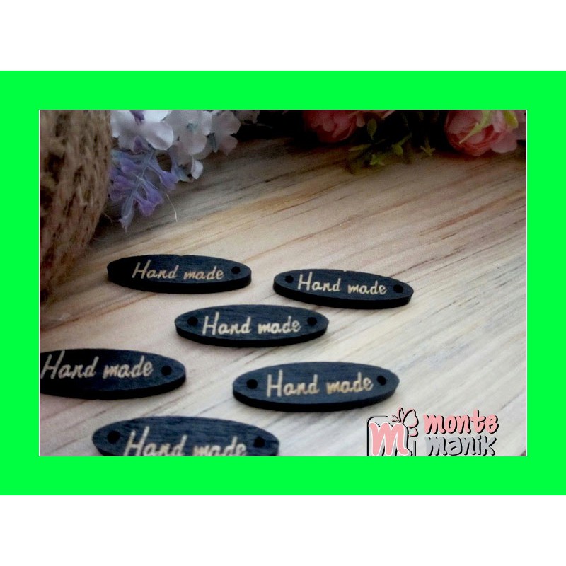 

Kancing Kayu Handmade Hitam KKN-056 Craft Online Shop