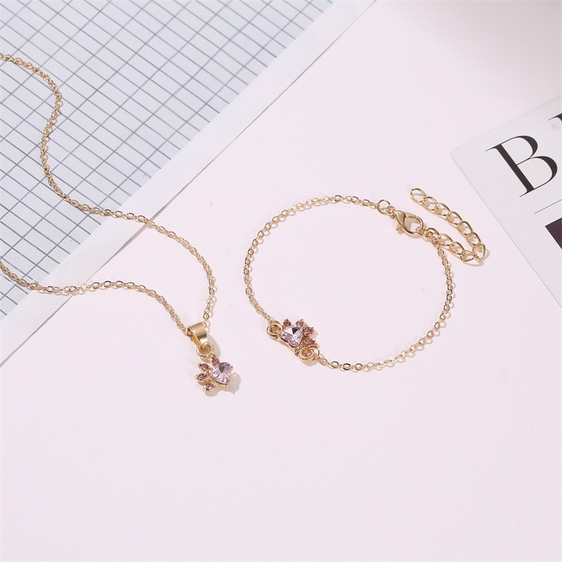 Set Kalung Anting Fashion Wanita Anting Korea Aksesoris Murah Dalika