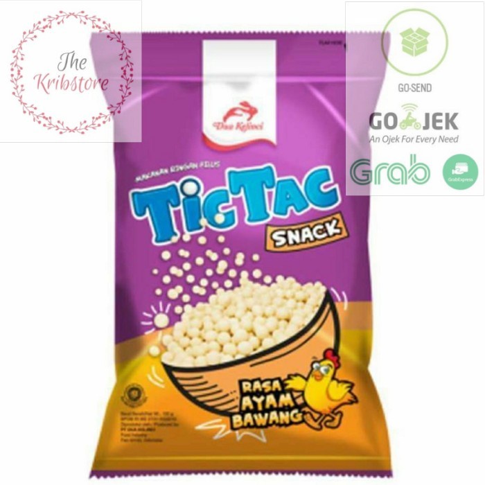 

Dua Kelinci Tic Tac Ayam Bawang 90g