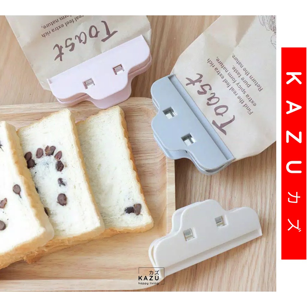 KAZU KHL149 Jepitan Snack Penutup Penjepit Kemasan Plastik Sealer Food Klip