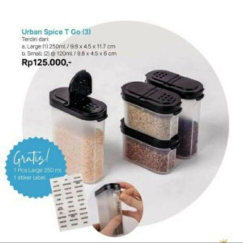 Urban Spice To Go / tempat bumbu