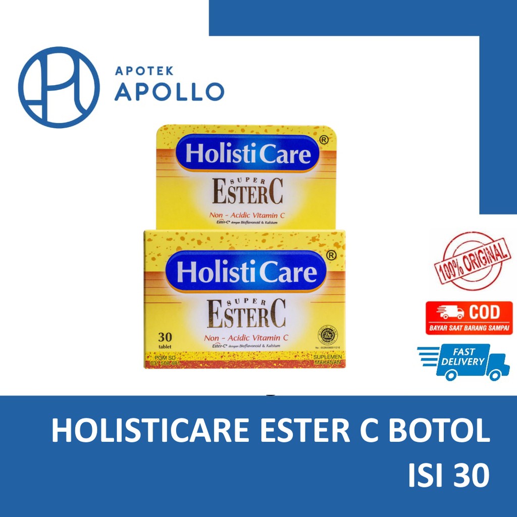 ESTER C ISI 30 HOLISTICARE ESTERC VITAMIN C