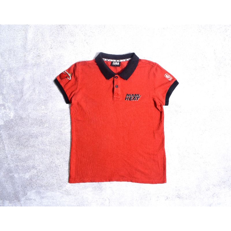 kaos polo miami nba original second